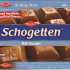 Schogetten Trumpf male 21 Milk Chocolate Selected ingredients No artificial flavours