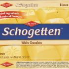 Schogetten Trumpf male 22 White Chocolate Selected ingredients With natural flavours
