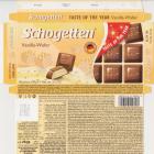Schogetten Trumpf male 32b Vanilla-Wafer taste of the year german quality