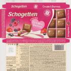 Schogetten Trumpf male 46 in love with Cream & Berries limited edition