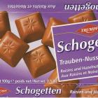 Schogetten Trumpf male 8 Trauben Nuss Raisins and Hazelnuts