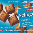 Schogetten Trumpf male 8 Vollmilch Milk chocolate Chocolat au lait