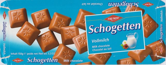 Schogetten Trumpf srednie 5 Vollmilch