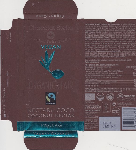 Stella 1 Vegan organic & fair nectar de coco 1