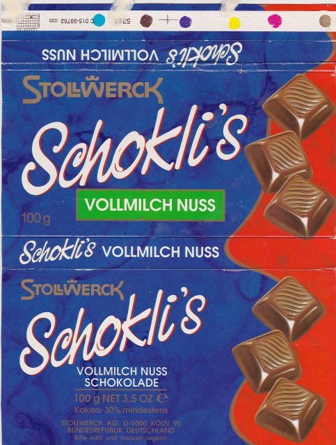 Stollwerck poziom 3 schoklis vollmilch nuss _x_