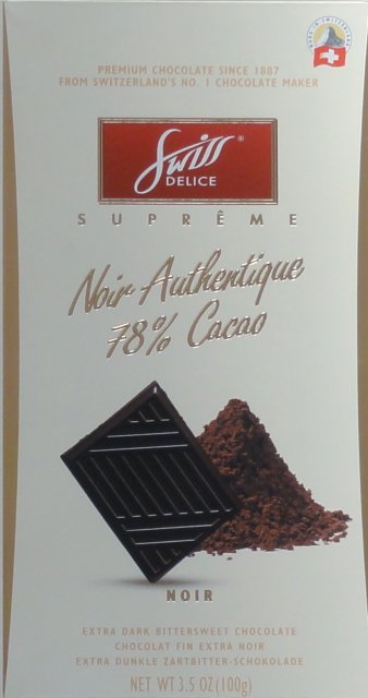Swiss Delice Noir Authentique 78 Cacao_cr