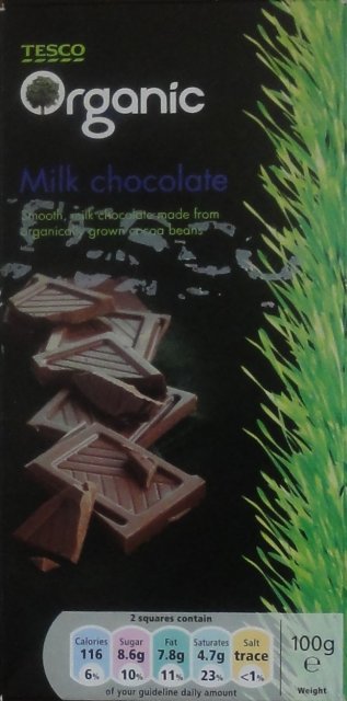 Tesco organic milk chocolate_cr