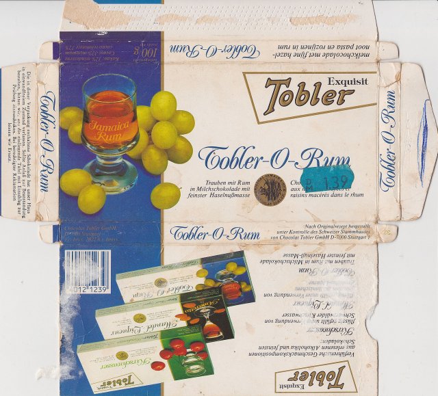 Tobler poziom exquisit Cobler o rum