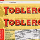 Toblerone milk chocolate with honey and almond nougat 100g