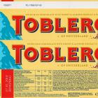 toblerone crunchy almonds 134kcal 100g