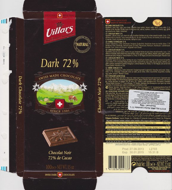 Villars 2 Dark 72 natural