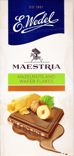 Wedel pion srednie maestria 2 hazelnuts and wafer flakes_cr