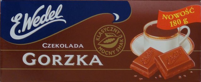 Wedel poziom srednie 4 gorzka nowosc 180g_cr