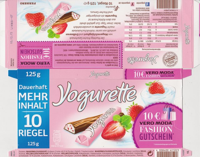 yogurette 4 72kcal 10E vero moda fashion gutschein mehr inhalt