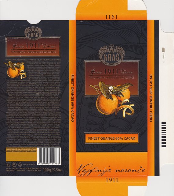 Kras 1911 finest orange 60 cacao_cr