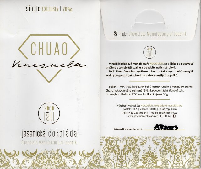 Xocolatl Chuao Venezuela