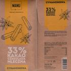 Manu cynamonowa 33% mleczna