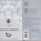 Marcos Tonda artisan milk chocolate with wafer